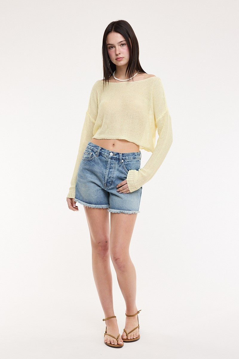 sheer summer sweater