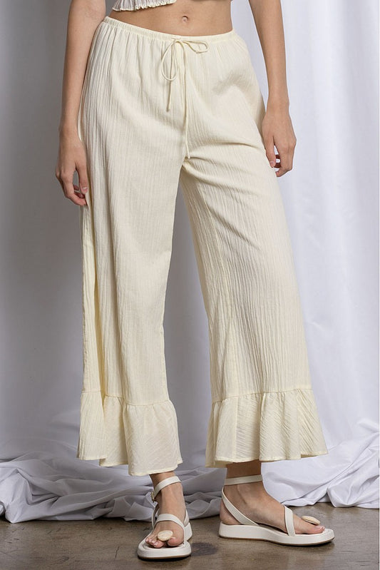 boardwalk ruffle pants