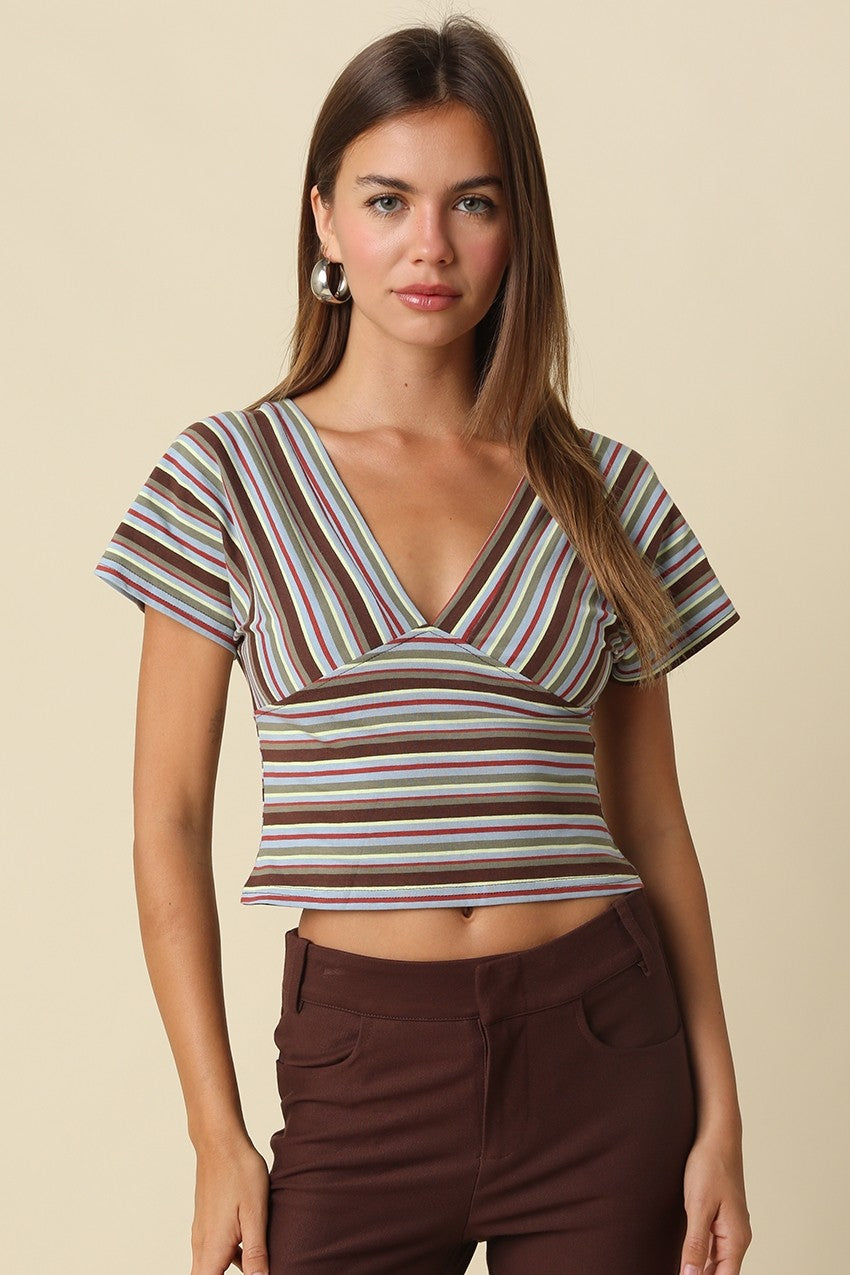 emma stripe top