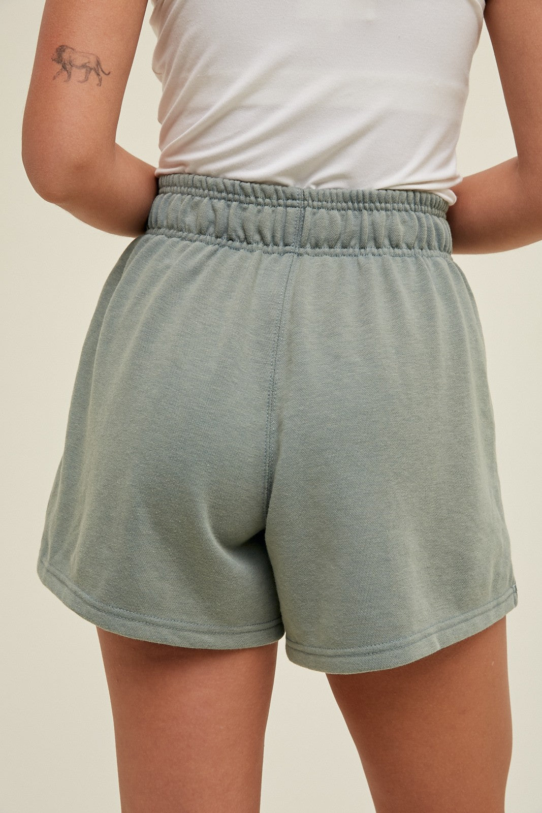 french terry shorts