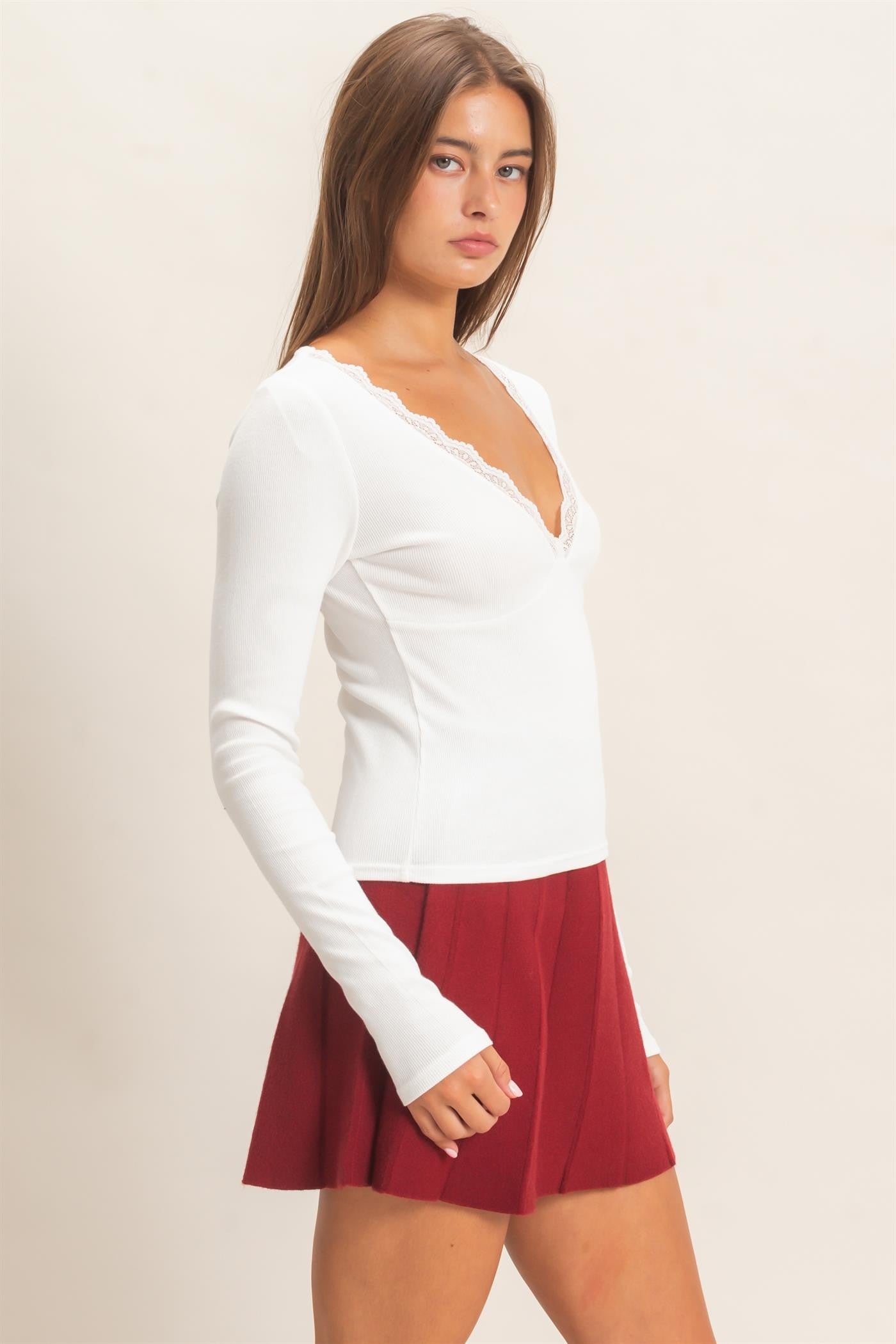 the go to vneck top