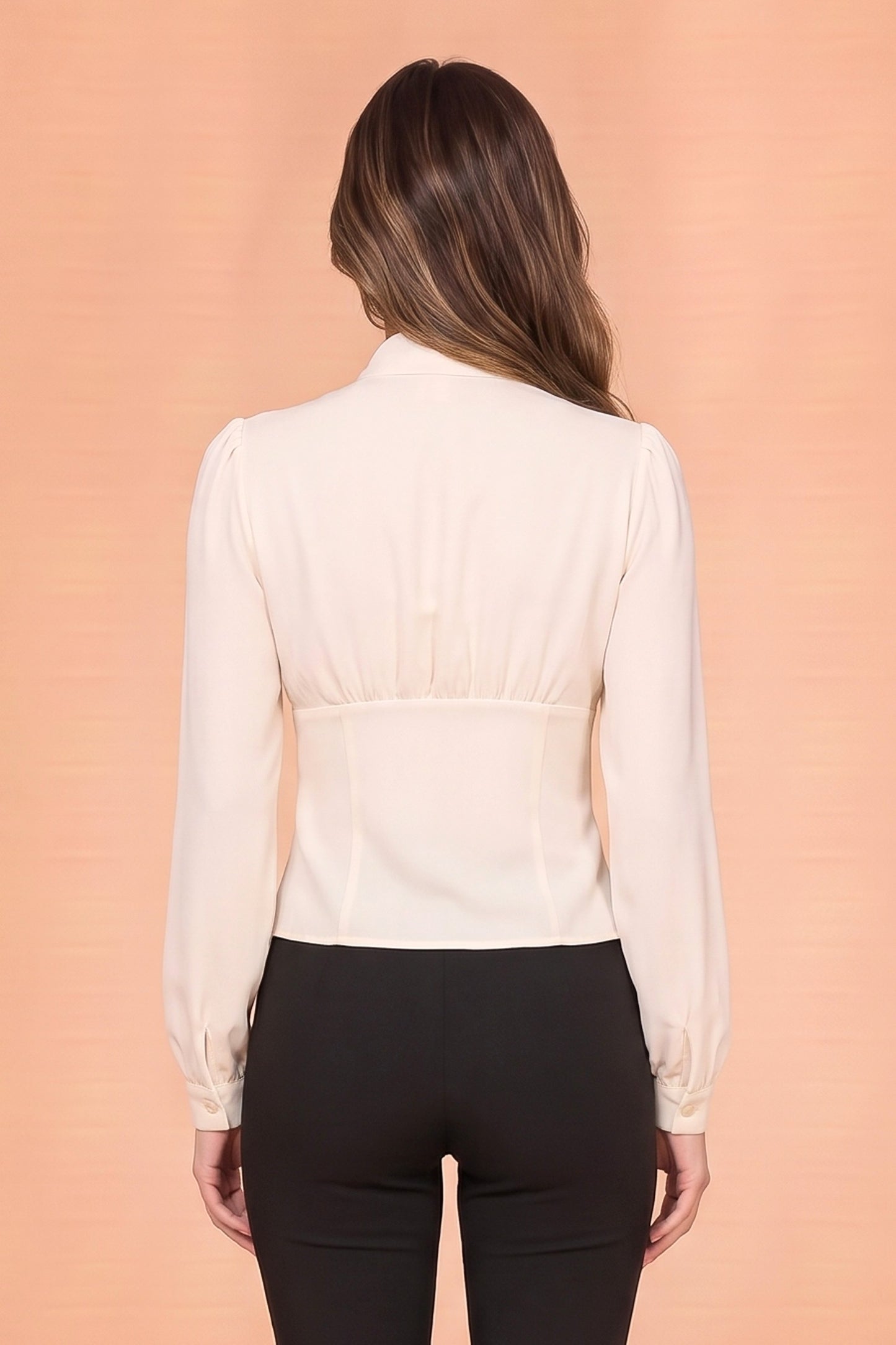 downtown chiffon top