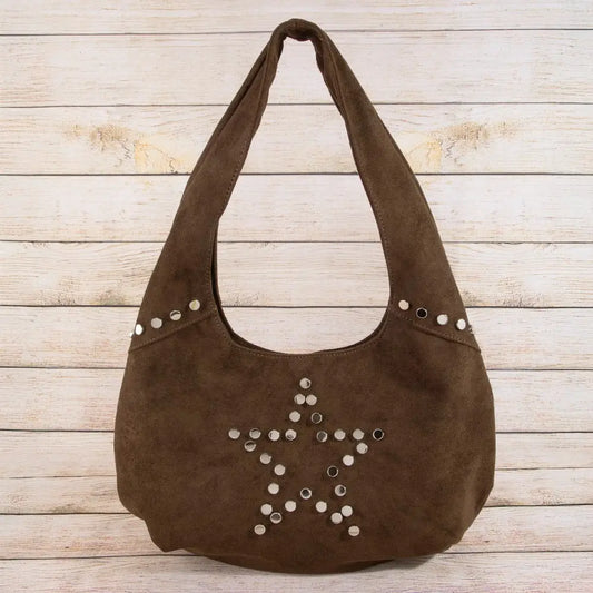 star studded bag