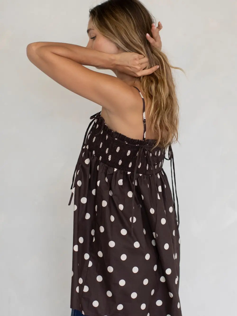 amie tunic mini dress