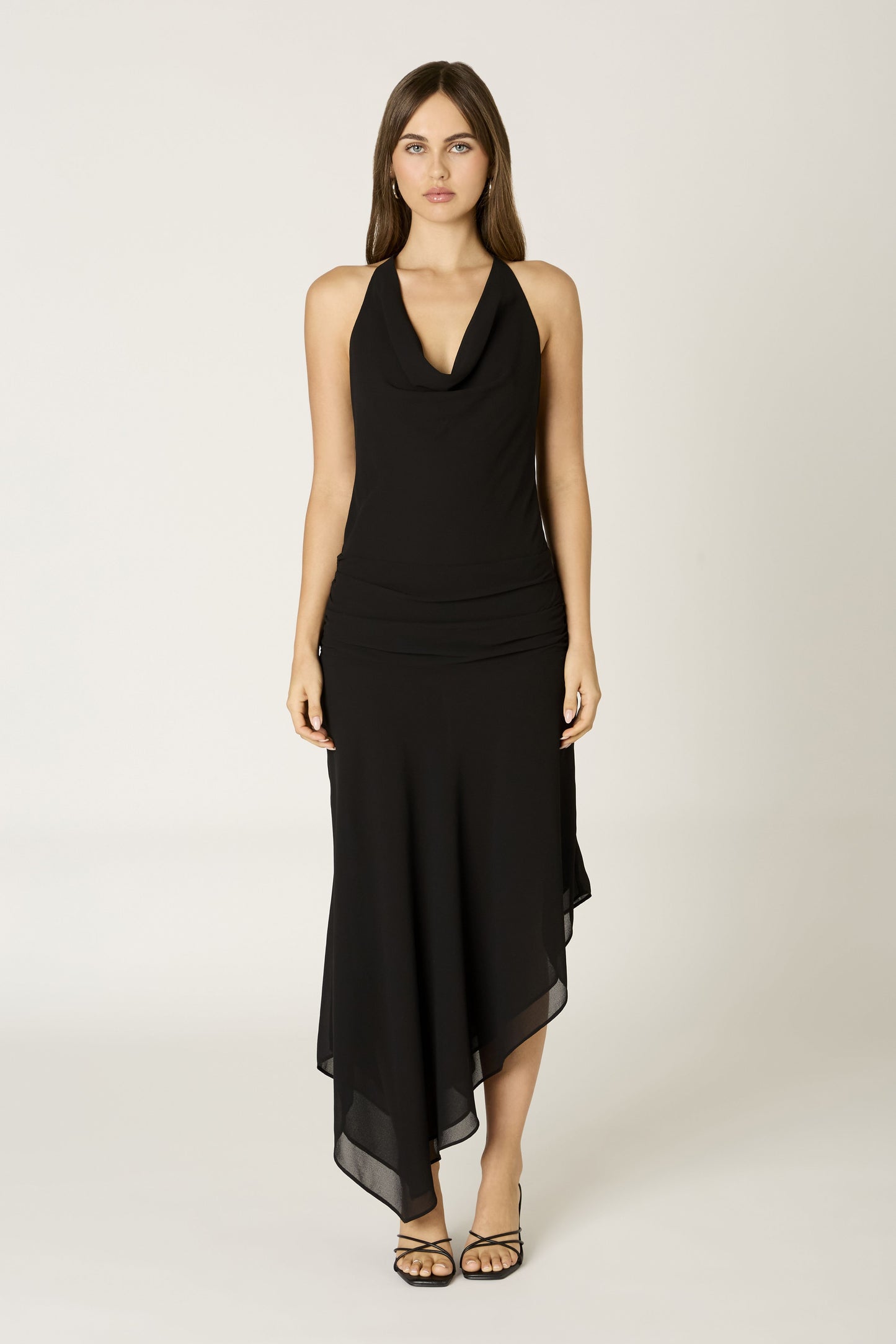 night mode midi dress