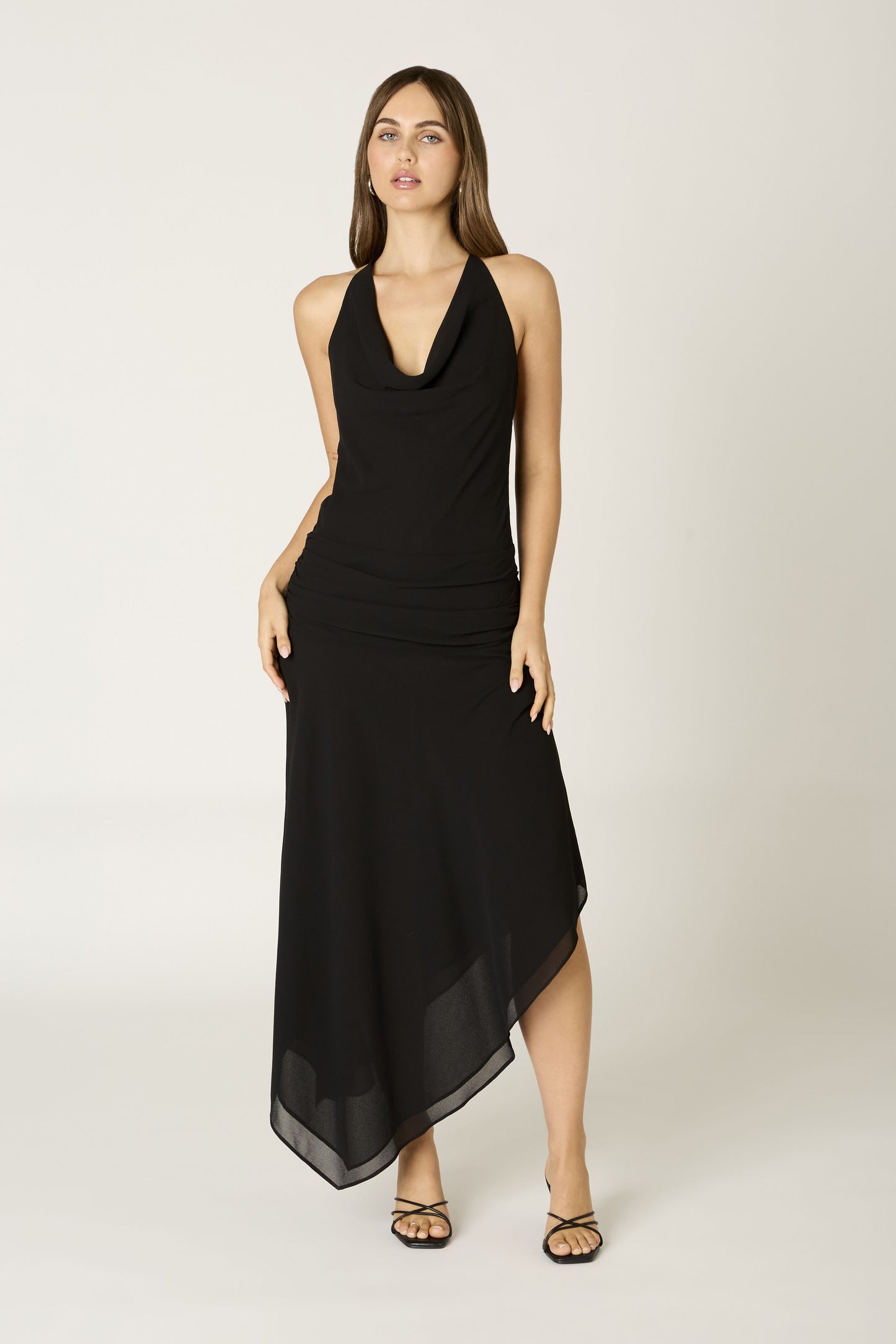 night mode midi dress