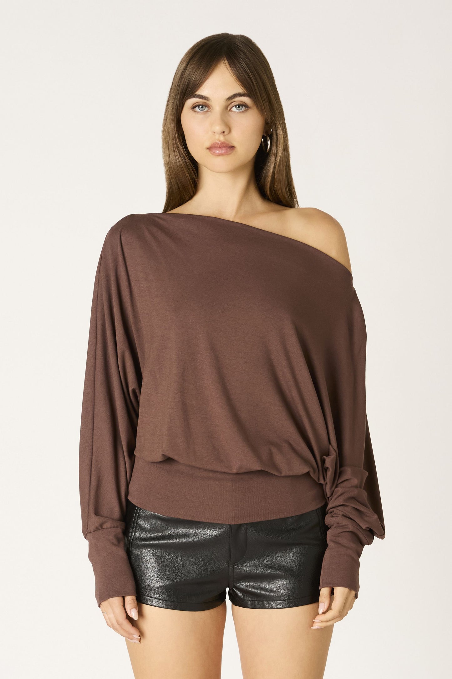 jersey slouch top