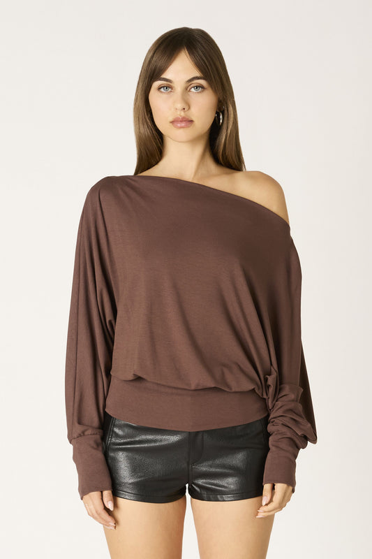 jersey slouch top