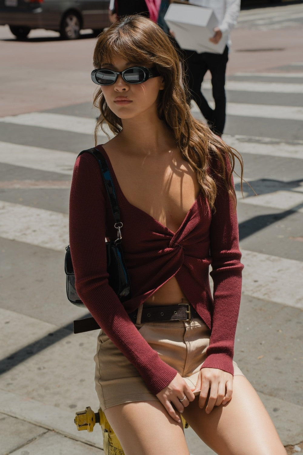 super tuscan knit top