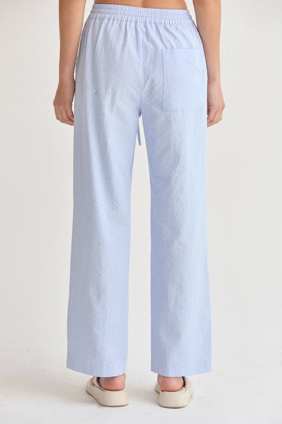 deni stripe pants