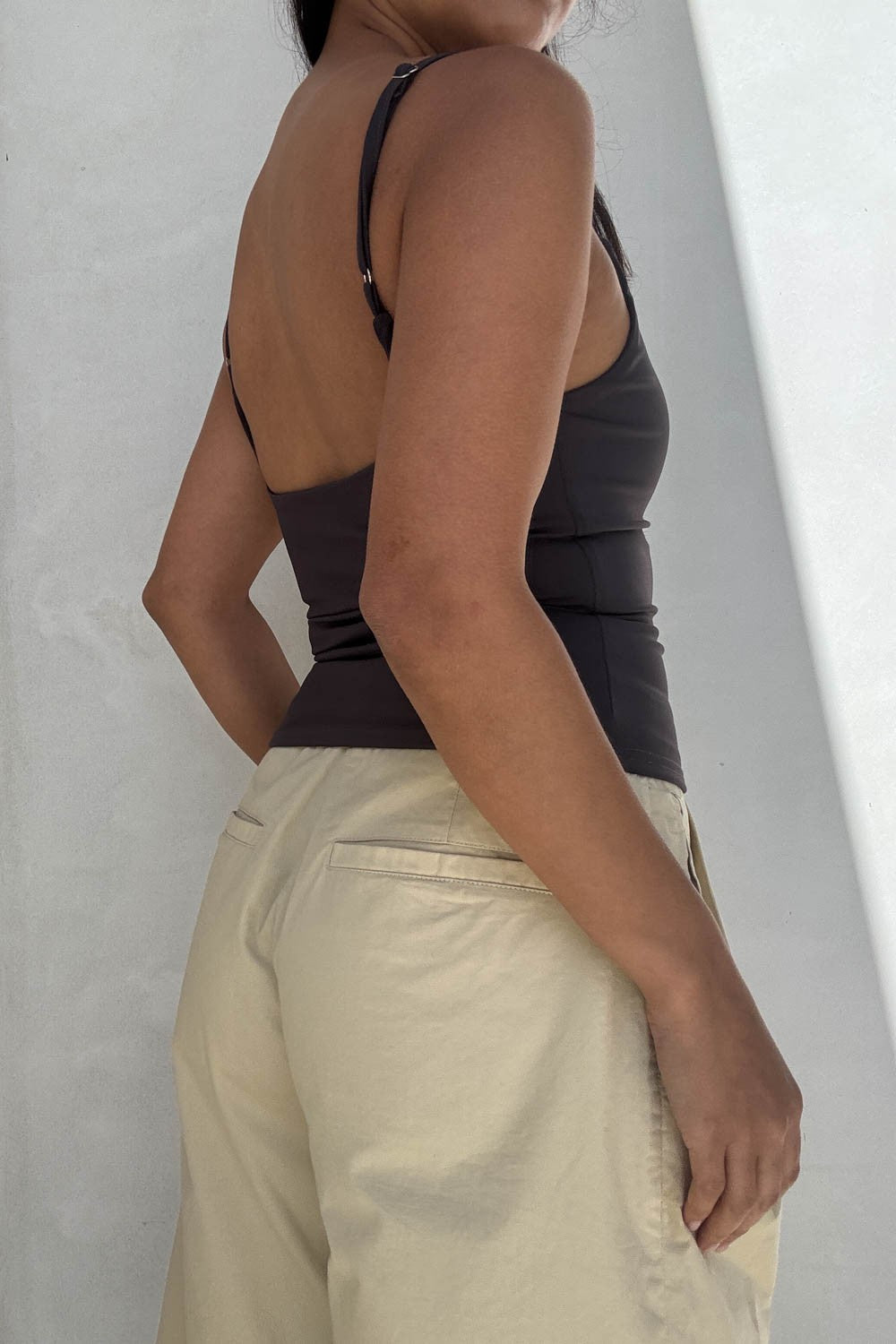 fitted cami tank