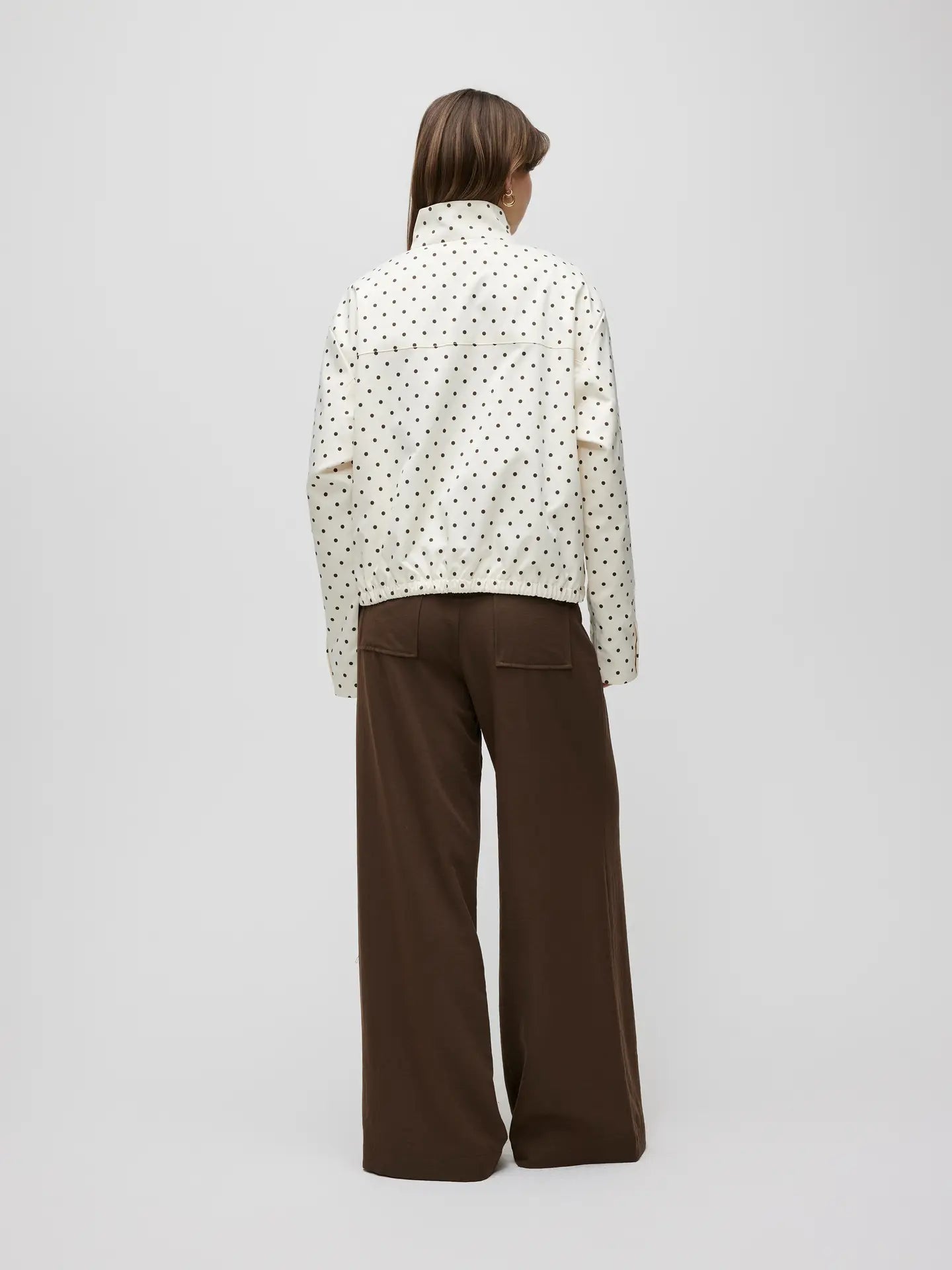 sienna polka dot jacket