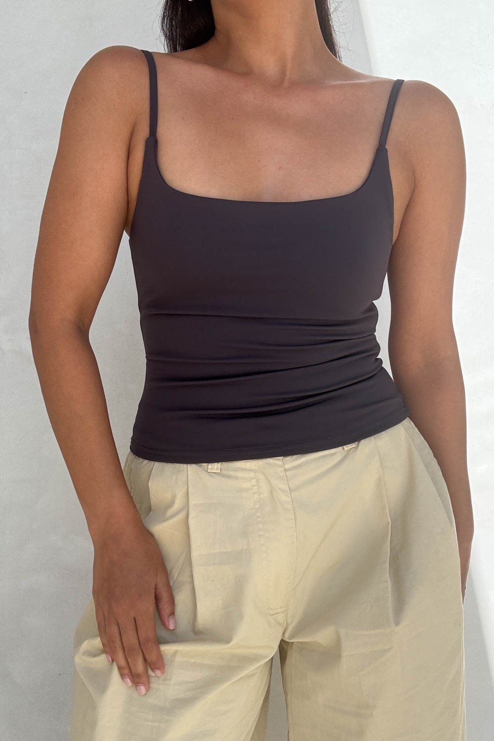 fitted cami tank