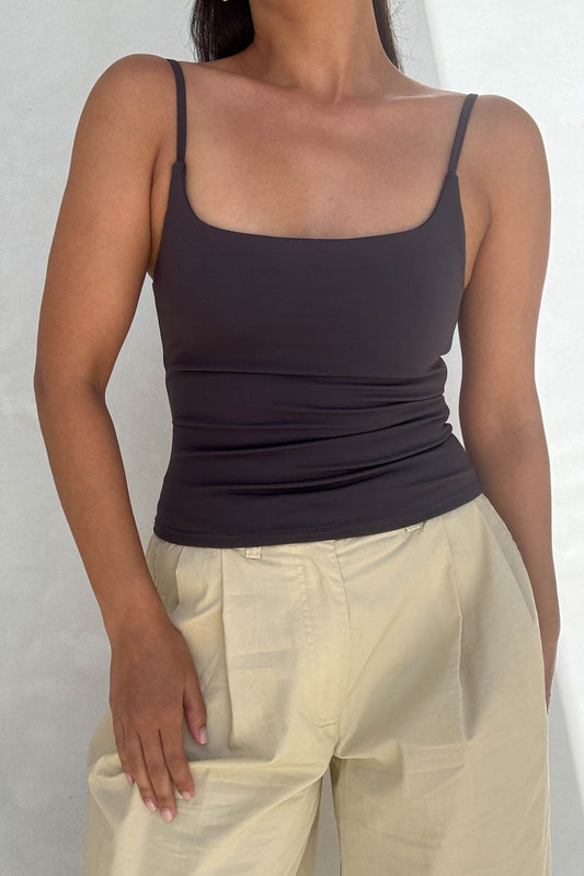 fitted cami tank