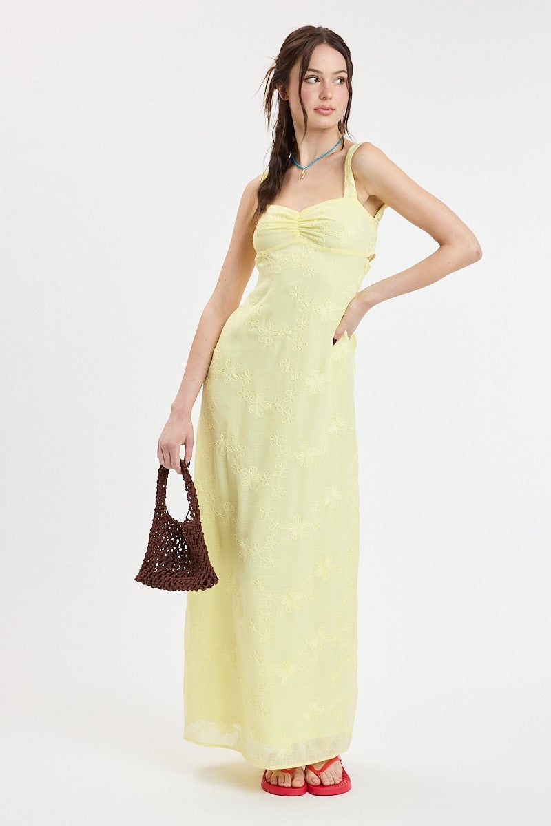 sunlit dreams maxi dress
