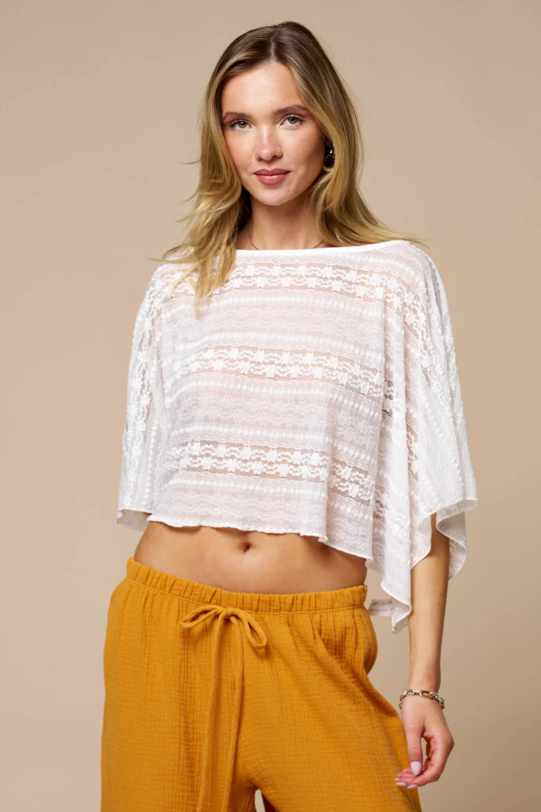 lace poncho