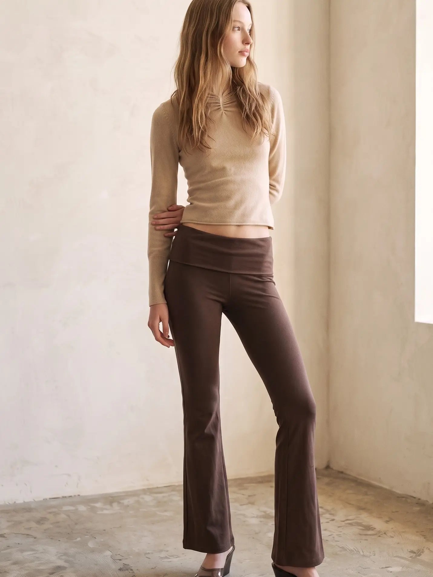 foldover lounge pants