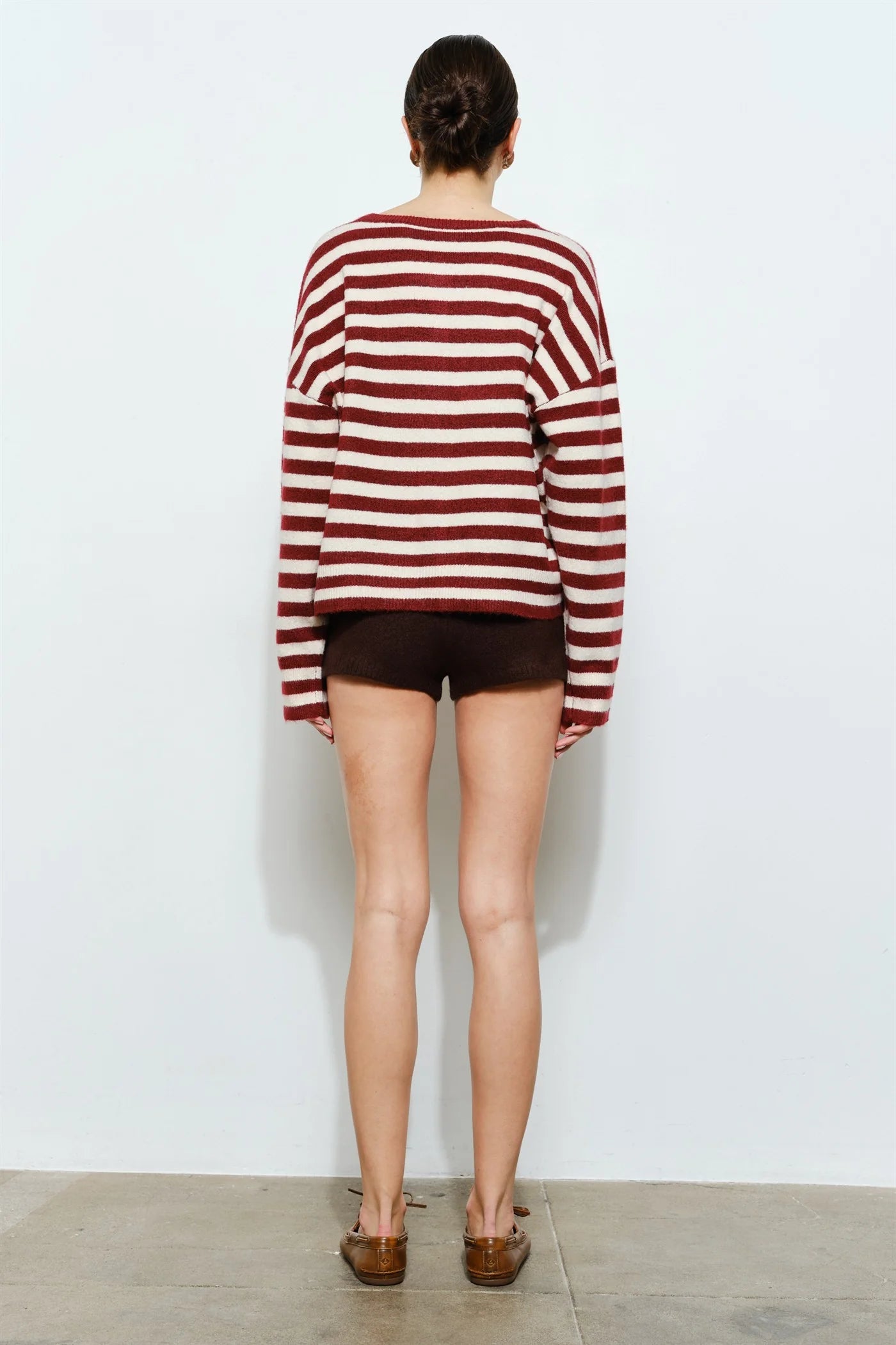 paisley stripe cardigan