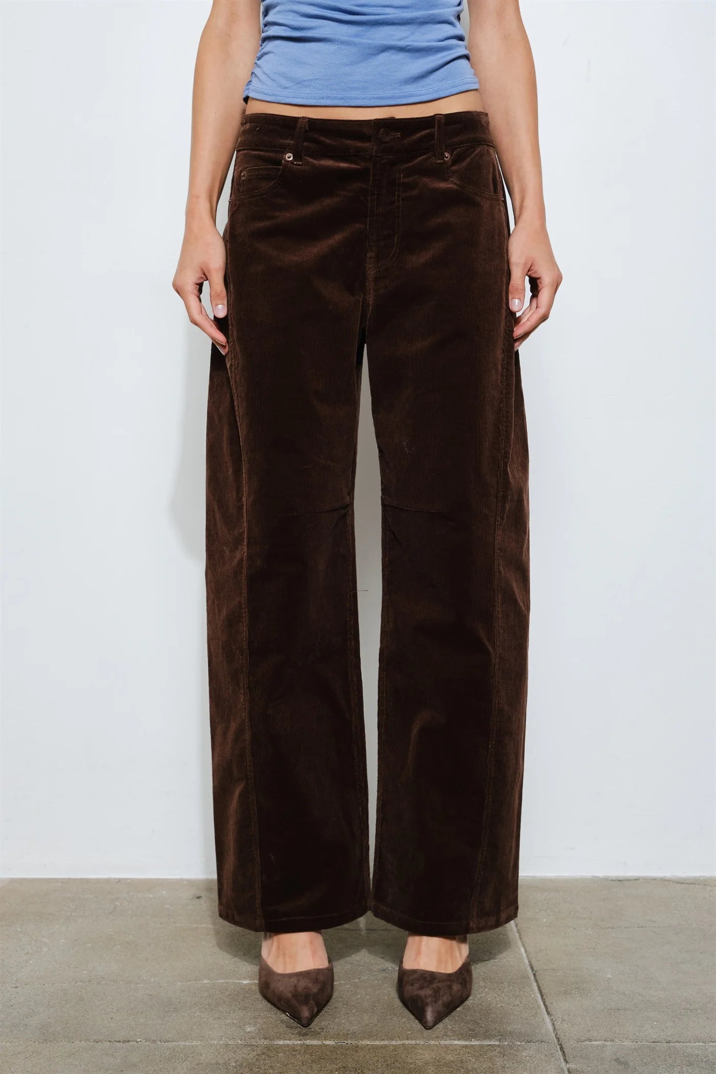 cosette corduroy barrell pants