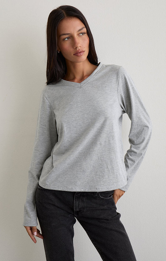 feman v neck top