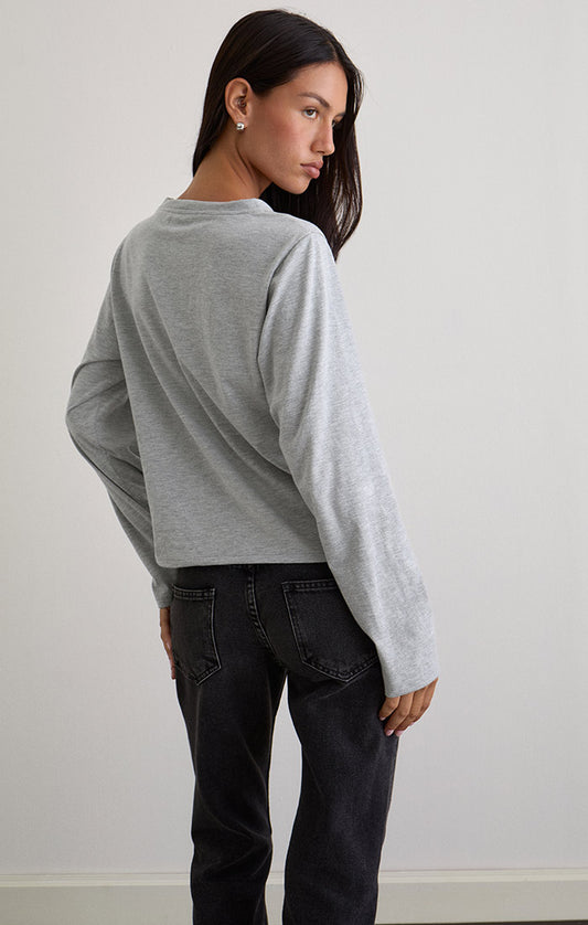 feman v neck top