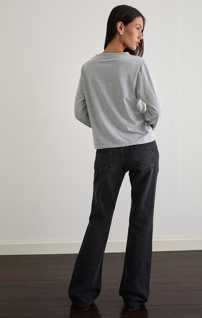 feman v neck top