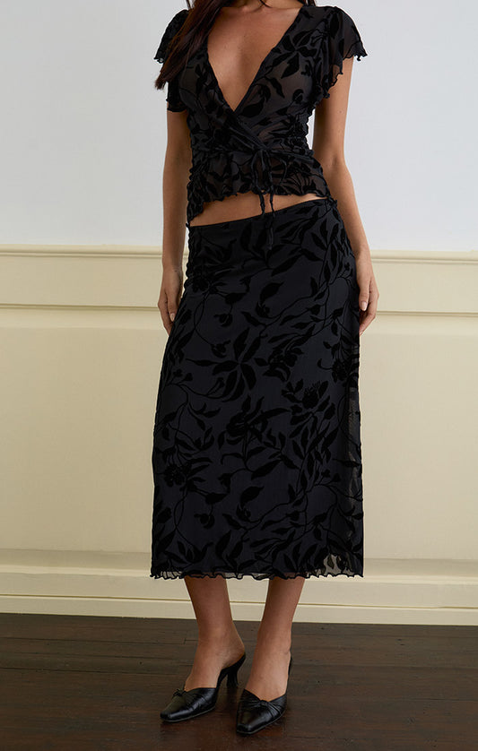 atira midi skirt