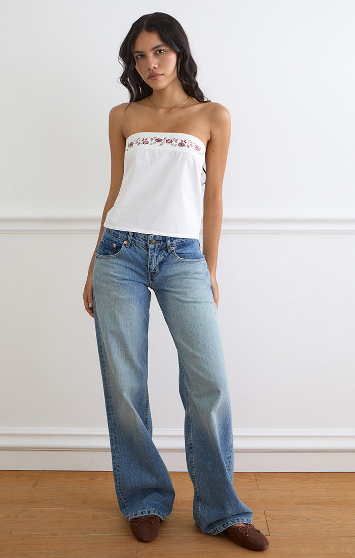 ahera strapless top