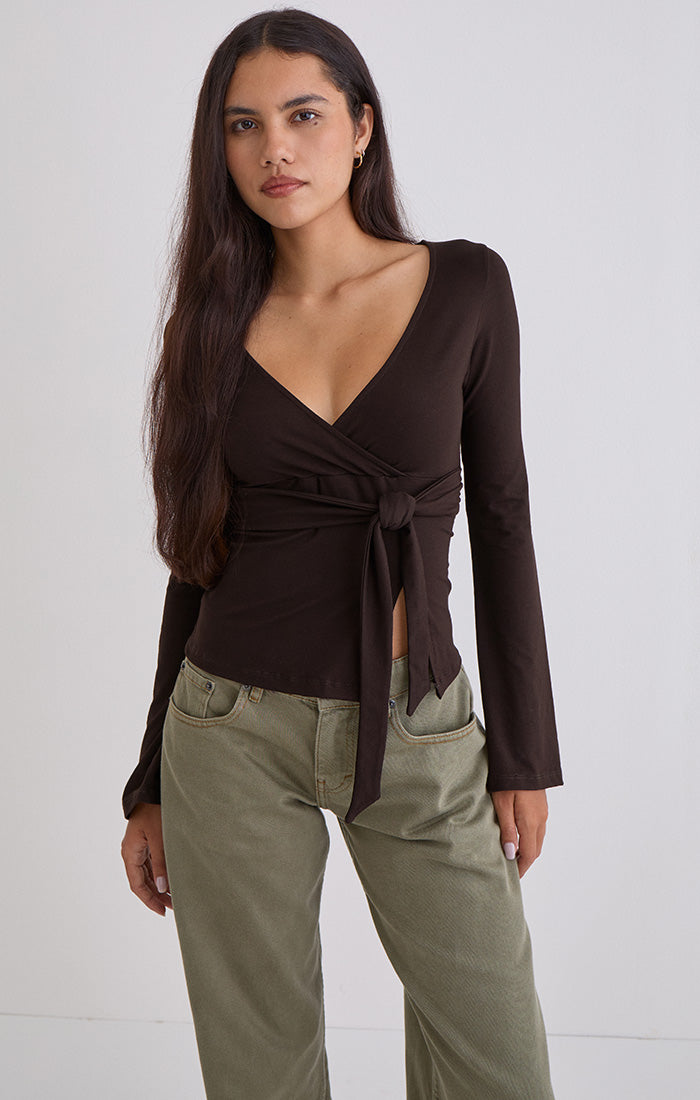 lamae wrap top