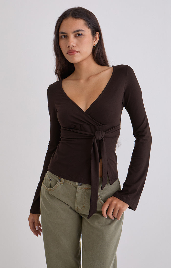 lamae wrap top