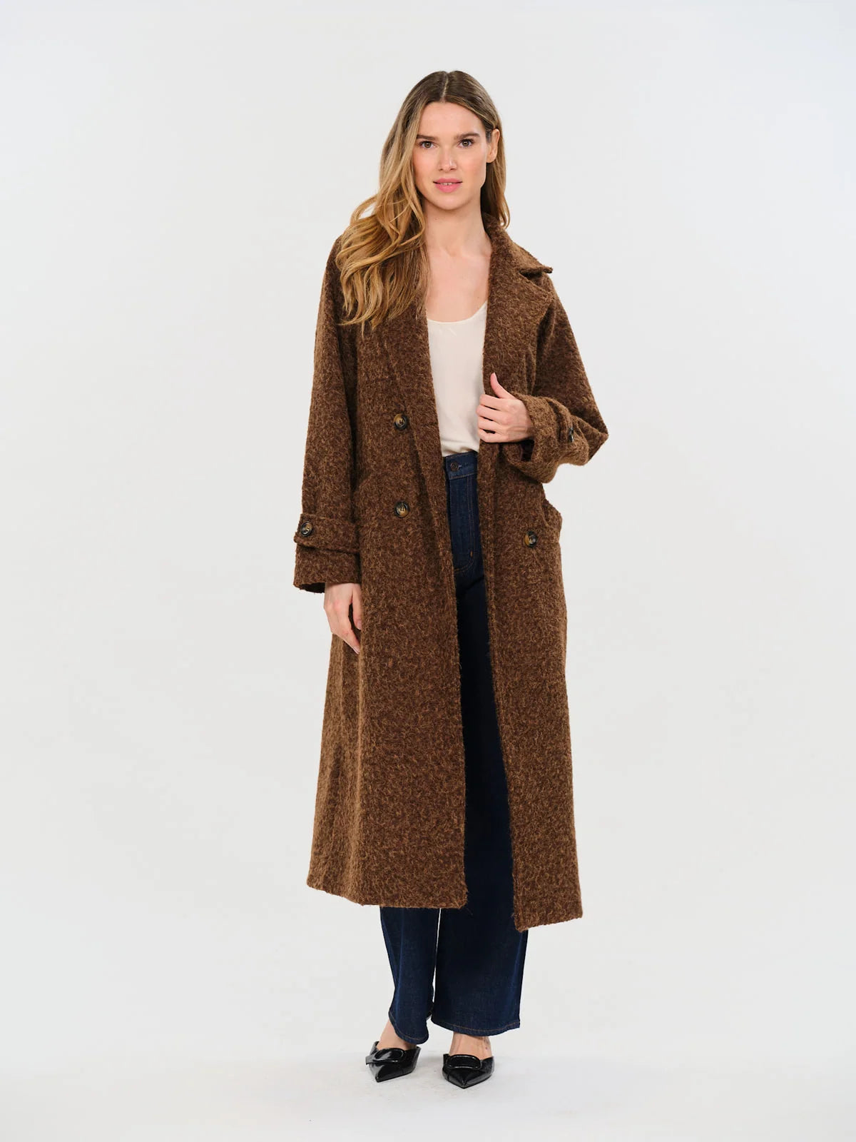 legacy boucle coat