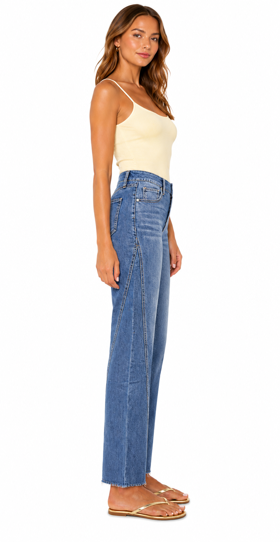 straight leg jeans