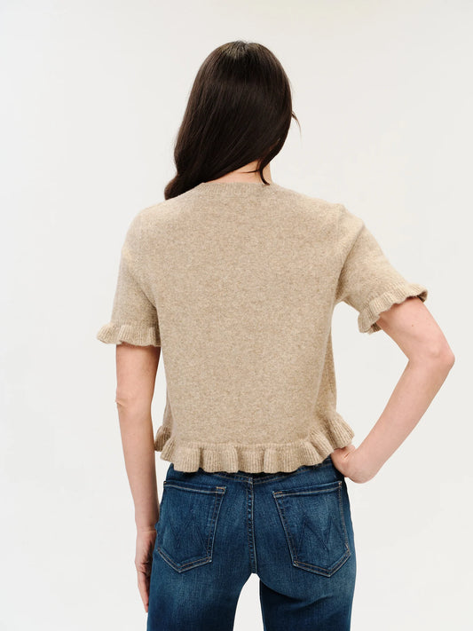 cleo ruffle sweater
